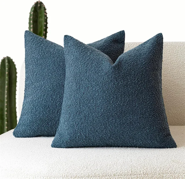 Housse de coussin : Nova bleu
