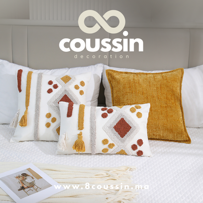 Pack de 3 coussins : Oro & Red céleste
