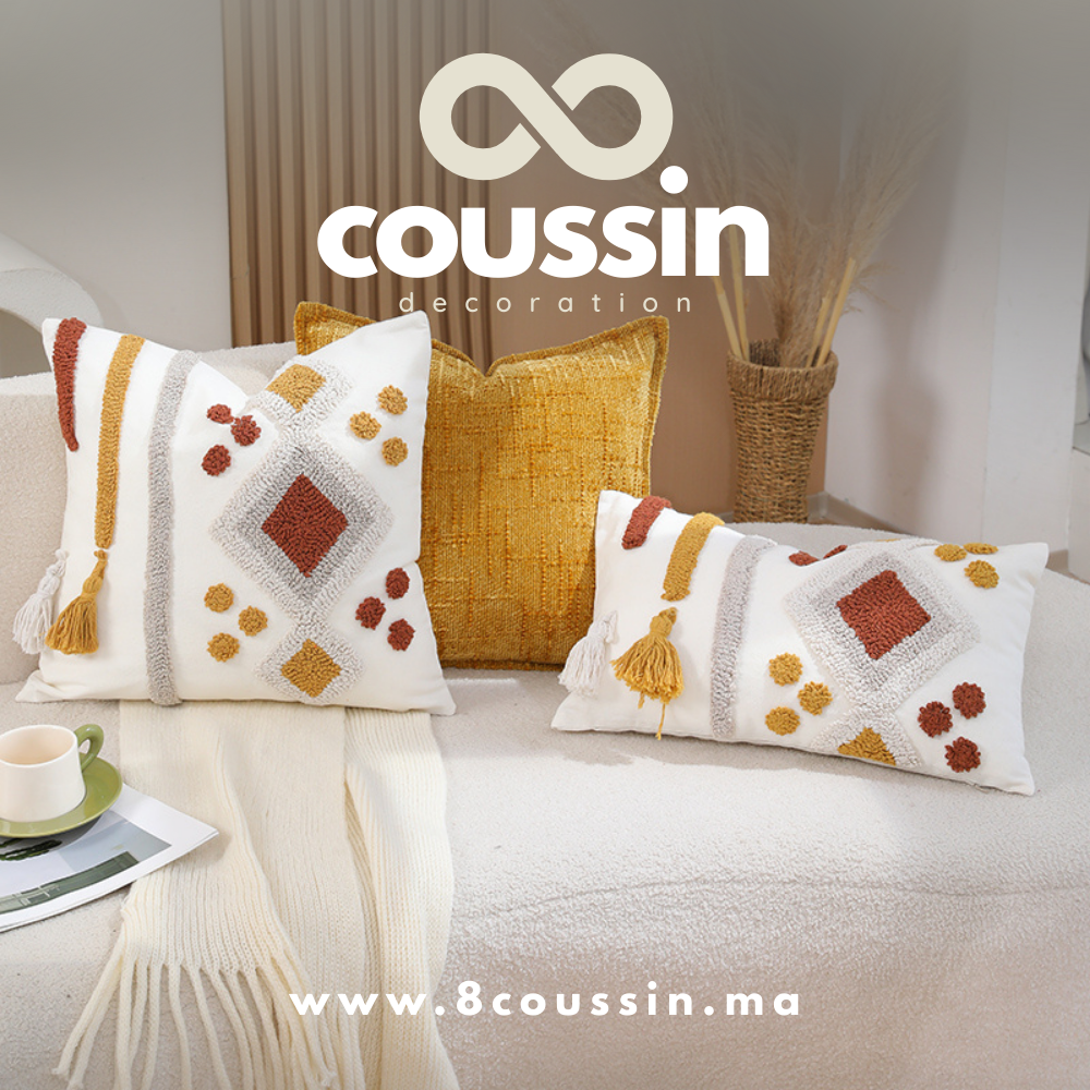 Pack de 3 coussins : Oro & Red céleste