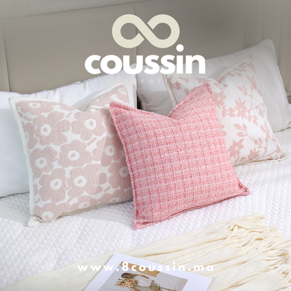 Pack de 3 housses de coussins : Azalea, Chanel & Viola Pink