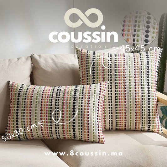 Duo housses de coussins : canyon colorful