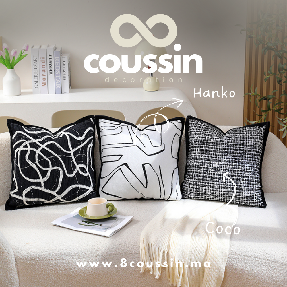 Pack de 3 housses de coussins : Hanko, Coco & Thunder