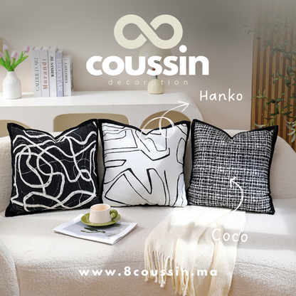 Pack de 3 housses de coussins : Hanko, Coco & Thunder