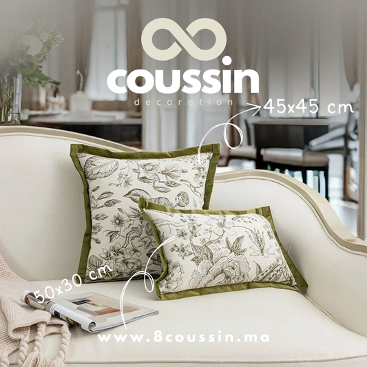 Duo housses de coussins : wonderland