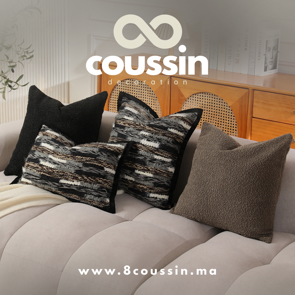 Pack de 4 housses de coussins : Foggy & Nova