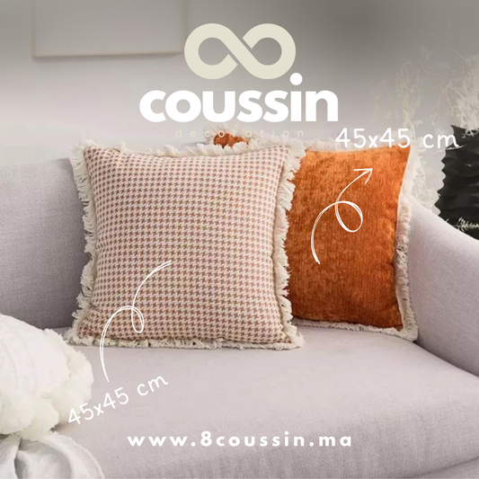 Duo housses de coussins : cottage