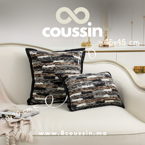 Duo housses de coussins : foggy