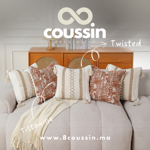 Pack de 5 coussins : Tittawin & Twisted
