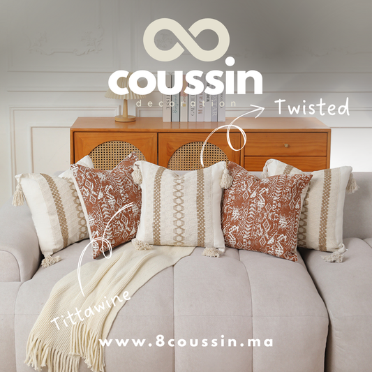 Pack de 5 coussins : Tittawin & Twisted