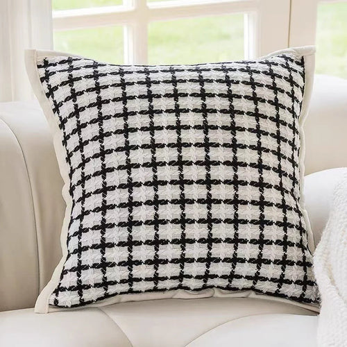 Housse de coussin : Britanica Black