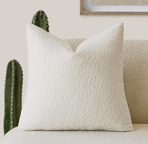 Housse de coussin : Nova Beige
